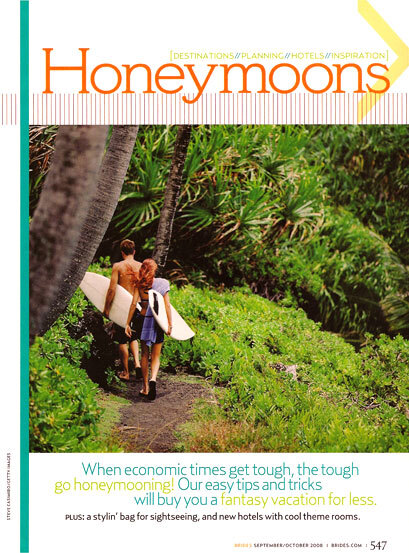 Brides magazine interior pages (2004 redesign) 18