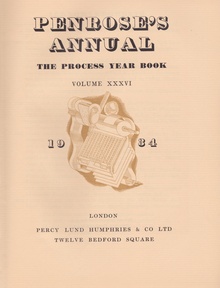 <cite>Penrose’s Annual</cite>, 1934