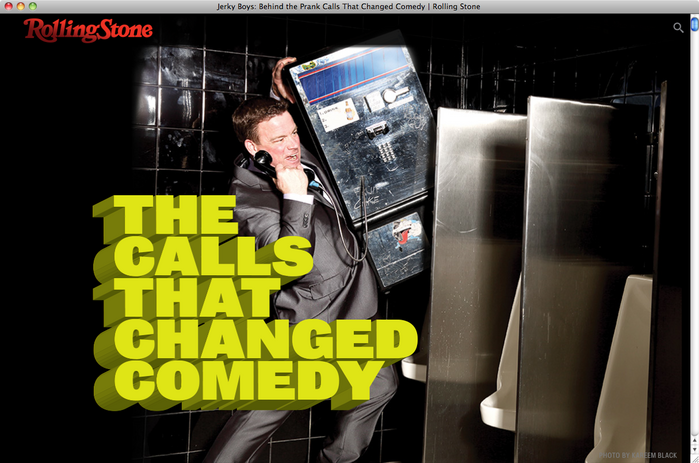 Jerky Boys on Rolling Stone 1