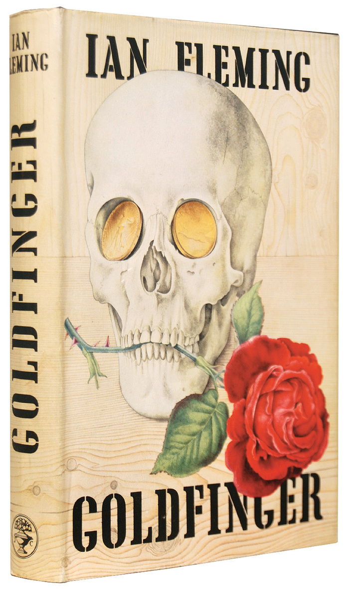 Goldfinger book cover, Jonathan Cape first edition 1