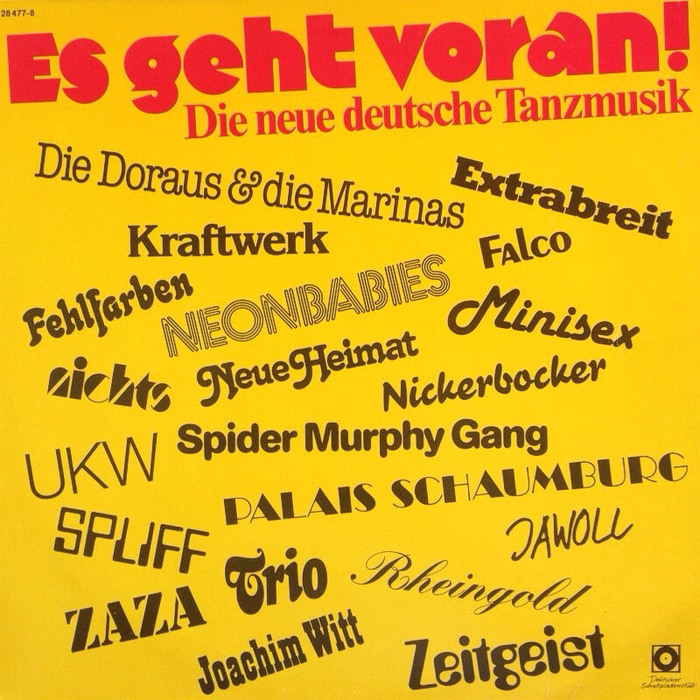 Es geht voran! Die neue deutsche Tanzmusik album art