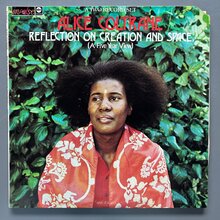 Alice Coltrane – <cite>Reflection on Creation and Space</cite> album art