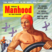 <cite>American Manhood</cite> covers