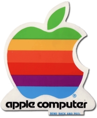 Apple Computer logo sticker