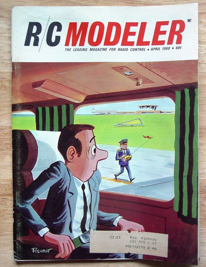R/C Modeler magazine, Apr 1968