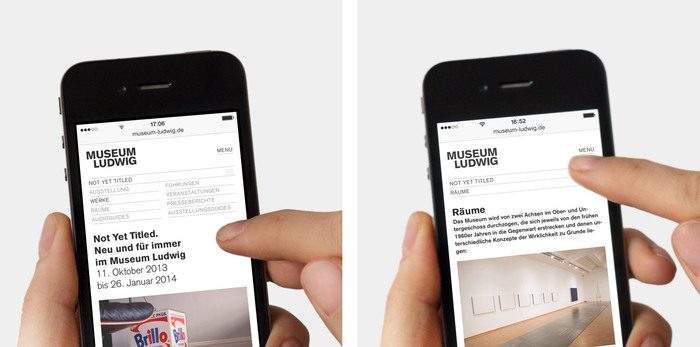 Museum Ludwig website 2