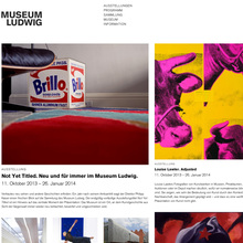 Museum Ludwig website