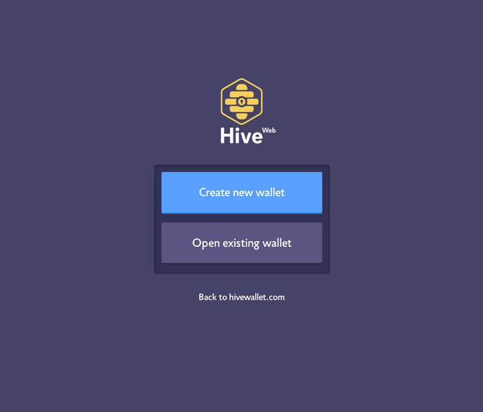 Hive Web and Hive Wallet 2