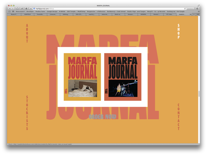 Marfa Journal website 1