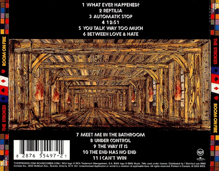 Back cover for US release.