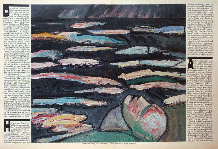 Frankfurter Allgemeine Magazin feature spreads, 1980s 2