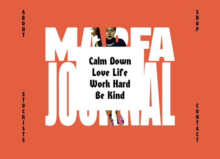 Marfa Journal website 2