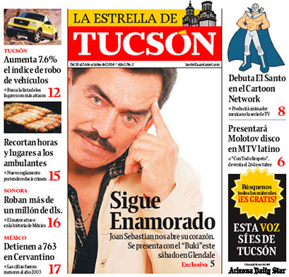 Arizona Daily Star & La Estrella de Tucsón (2004–08) 15