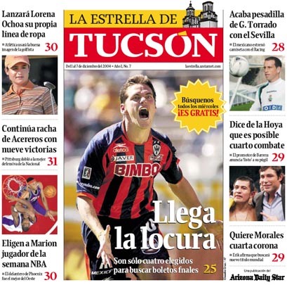 Arizona Daily Star & La Estrella de Tucsón (2004–08) 17