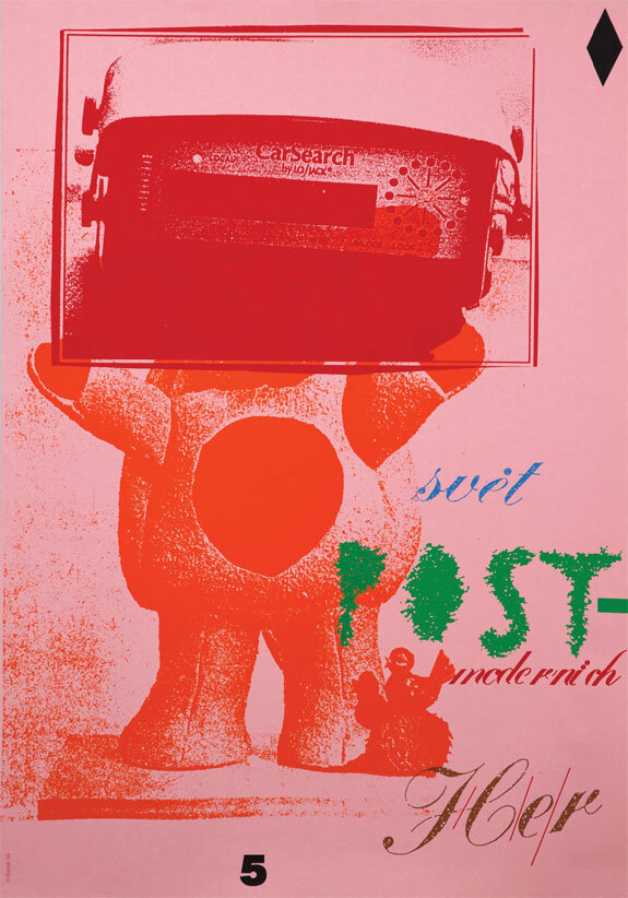 Poster advertising the book