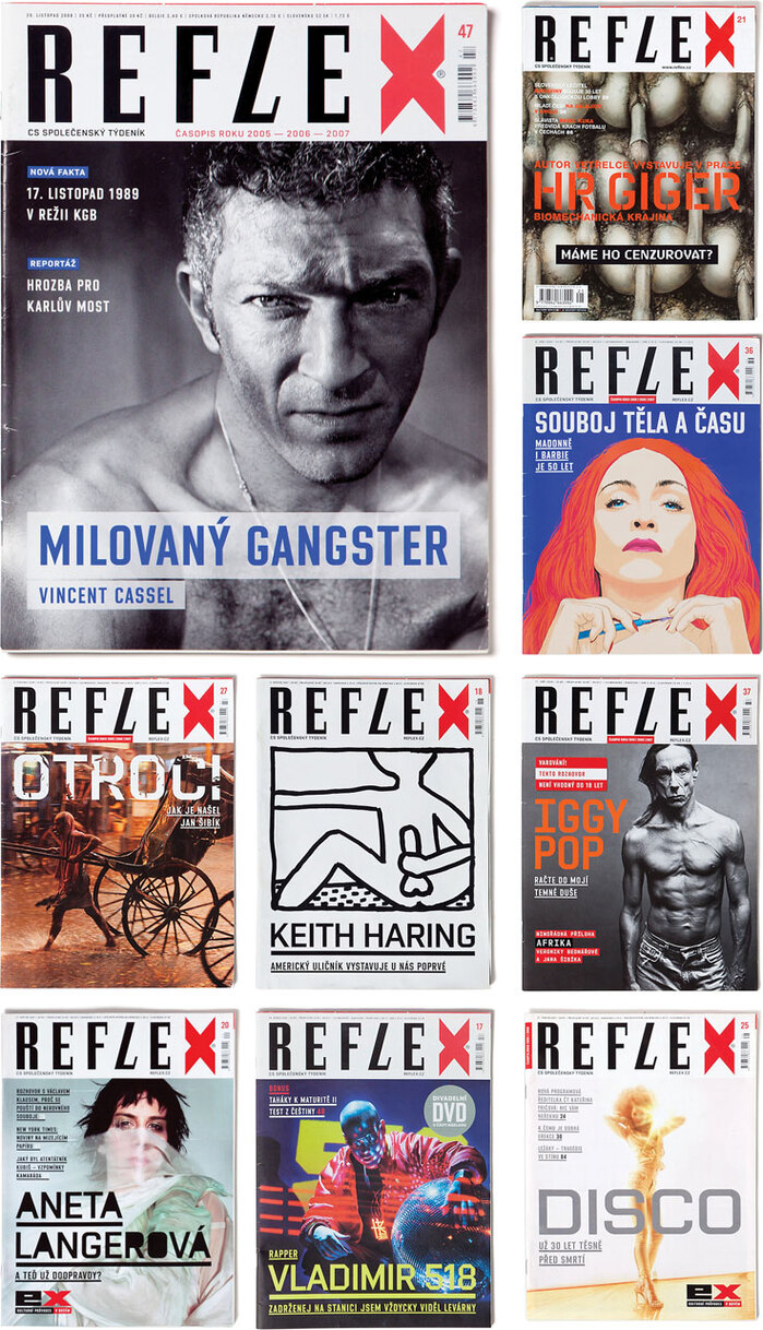 Reflex magazine covers 1