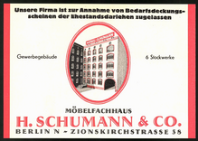 H. Schumann &amp; Co. letterhead