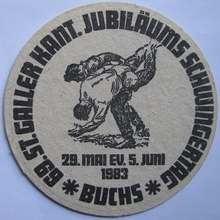 Swiss beermat