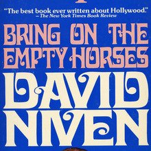 <cite>Bring on the Empty Horses</cite> book cover