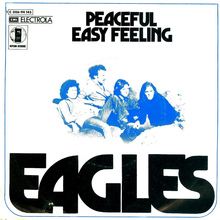 Eagles – “Peaceful Easy Feeling” German single cover