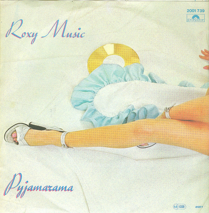 Roxy Music – “Virginia Plain” / “Pyjamarama” German single cover 2