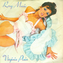 Roxy Music – “Virginia Plain” / “Pyjamarama” German single cover