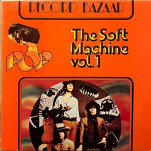 The Soft Machine – <cite>The Soft Machine vol. 1</cite> (Record Bazaar) album art