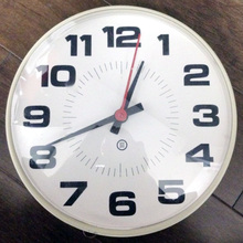 1970s Petter Pepper 10-inch wall clock