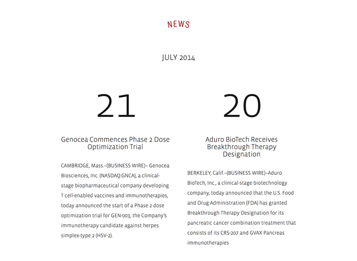 Morningside Group website 1
