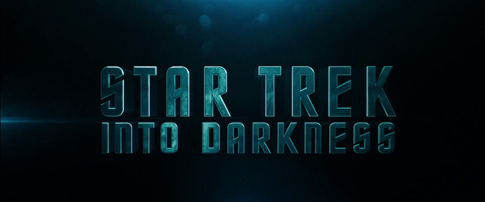 Opening title set in Horizon, the original Star Trek typeface.