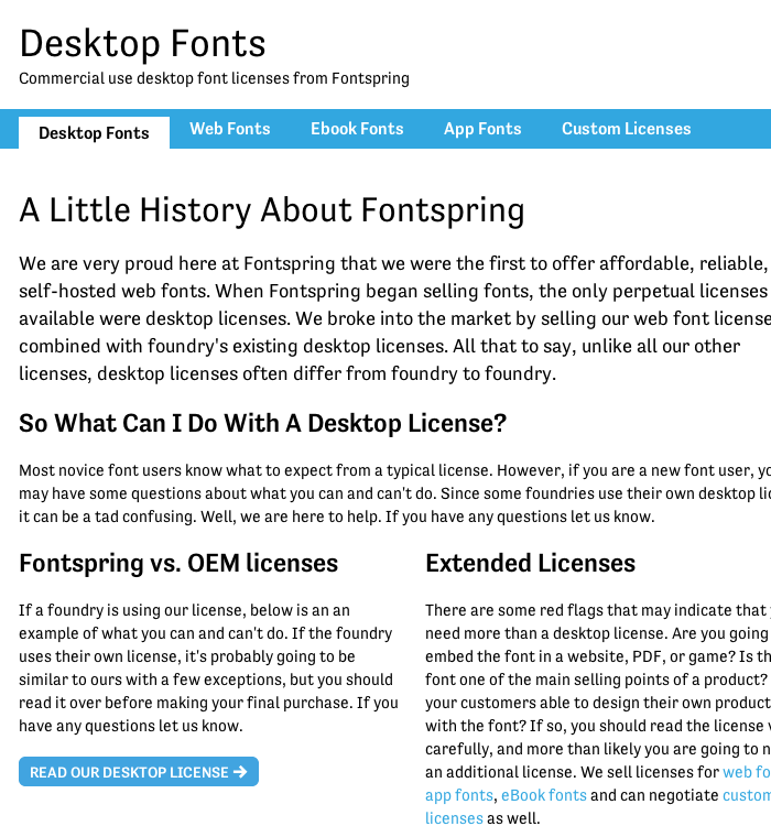 Fontspring.com 3