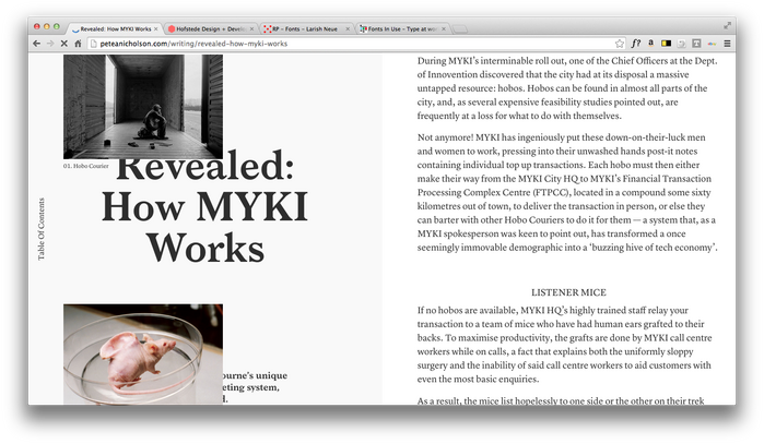 Pete Nicholson Website 6