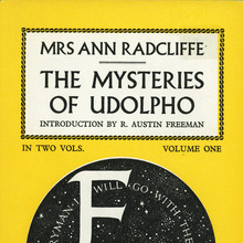 <cite>The Mysteries of Udolpho</cite> by Ann Radcliffe