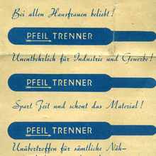 Pfeil Trenner