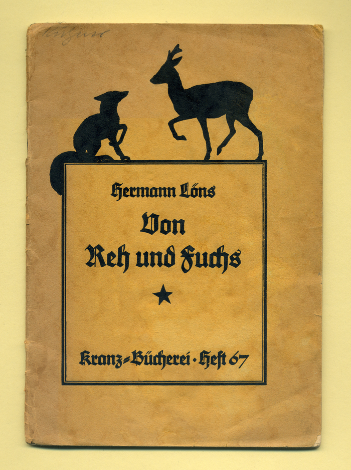 Von Reh und Fuchs by Hermann Löns 1