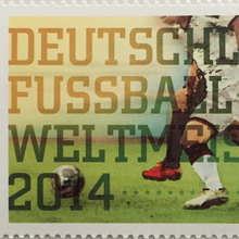 German World Cup Stamp 2014