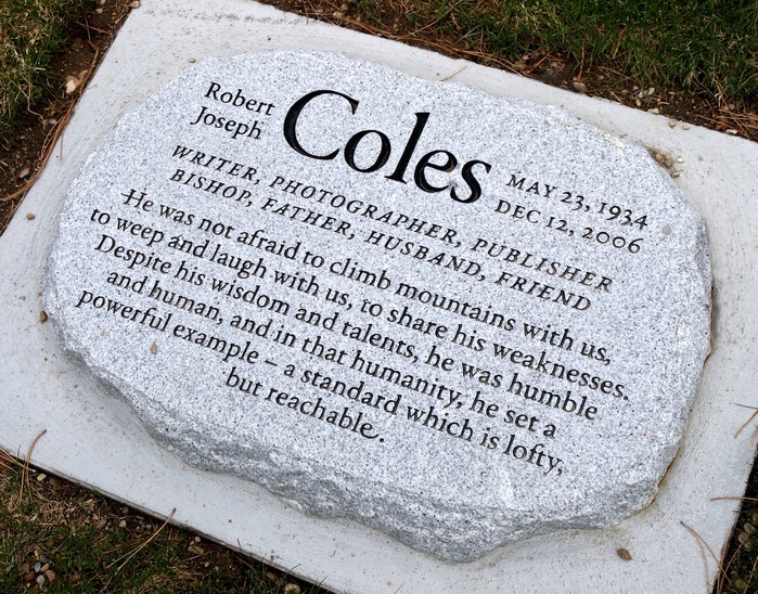 Robert Joseph Coles gravestone 1