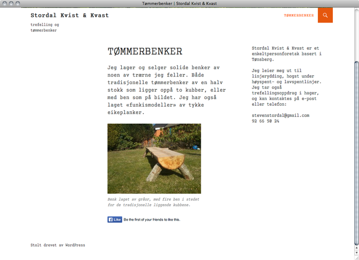 Stordal Kvist & Kvast website 2