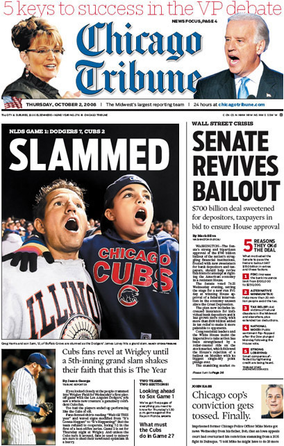 Chicago Tribune, 2008–09 8