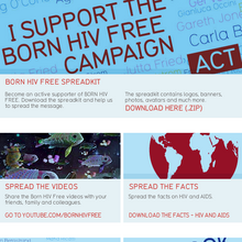 Born HIV Free website