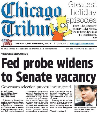 Chicago Tribune, 2008–09 16