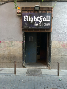 NightFall metal club, Madrid