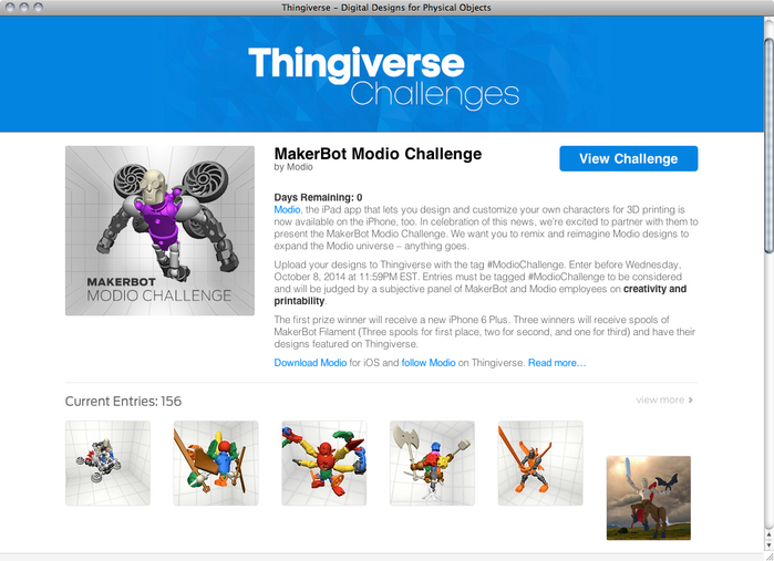 Thingiverse website 5