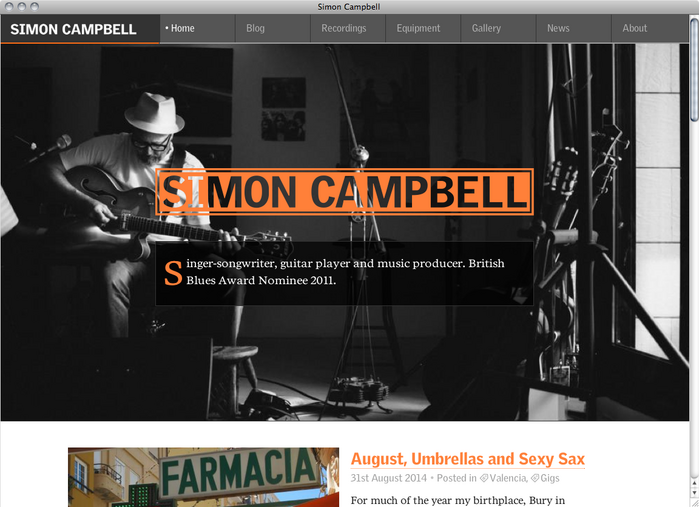 Simon Campbell website 1