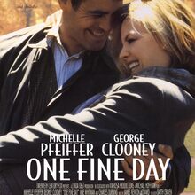 <cite>One Fine Day </cite>movie poster