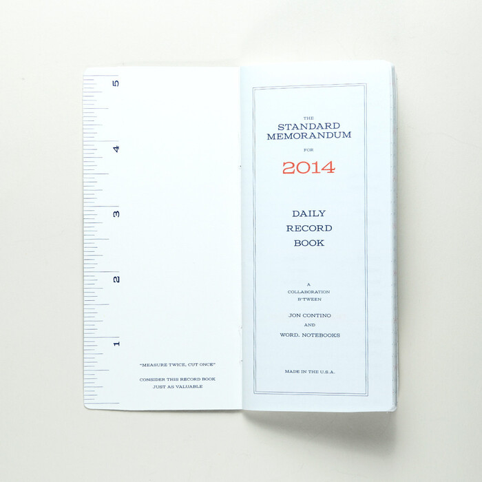 Standard Memorandum Notebook 3