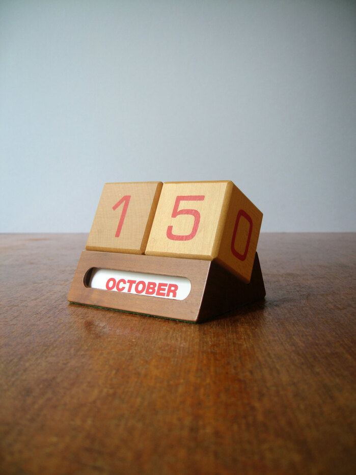 1960s perpetual calendar 2