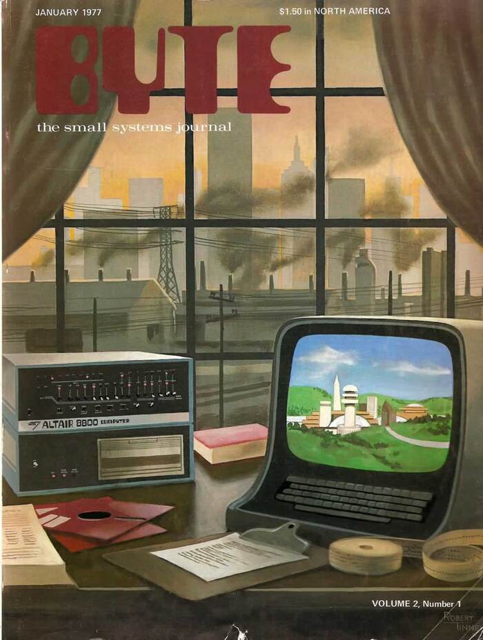 BYTE magazine covers, 1976–84 3