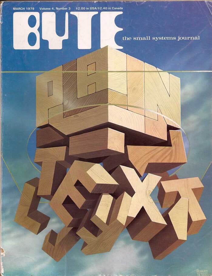 BYTE magazine covers, 1976–84 6