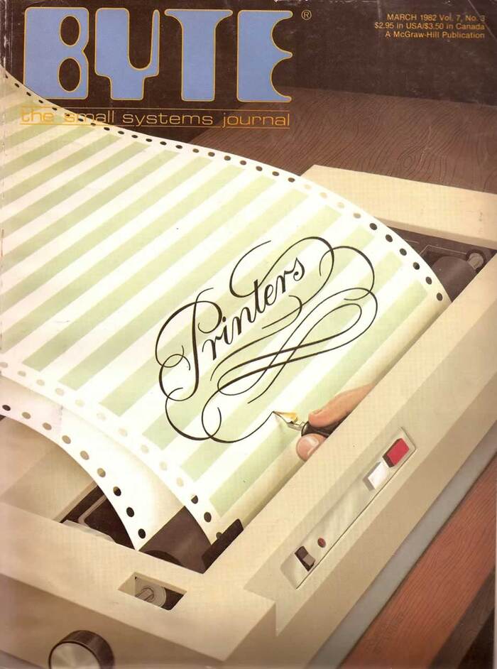 BYTE magazine covers, 1976–84 8